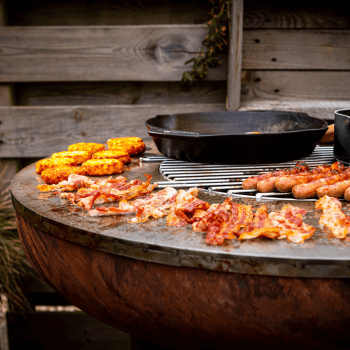 BonBiza corten barbecue plancha